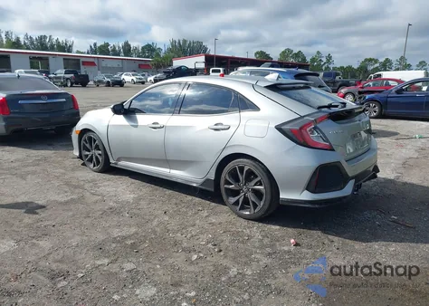2018 Honda Civic Sport from USA, damaged, VIN SHHFK7H49JU236538